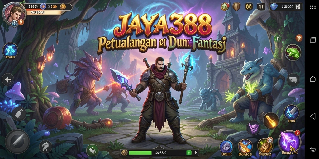 Tampilan screenshot JAYA388 menampilkan aksi mendebarkan di dunia petualangan.