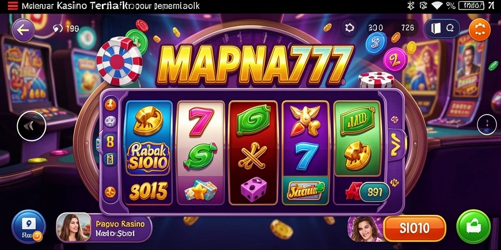 Tampilan gameplay <strong>MAPNA777</strong> dengan grafik slot yang menarik.