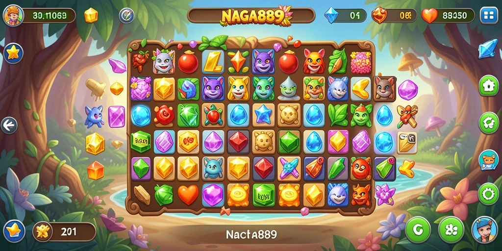 Tampilan screenshot NAGA889 yang menunjukkan gameplay seru dan penuh warna.