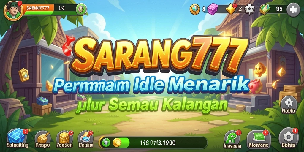 Tampilan menarik dari gameplay SARANG777 yang mengasyikkan dan santai.